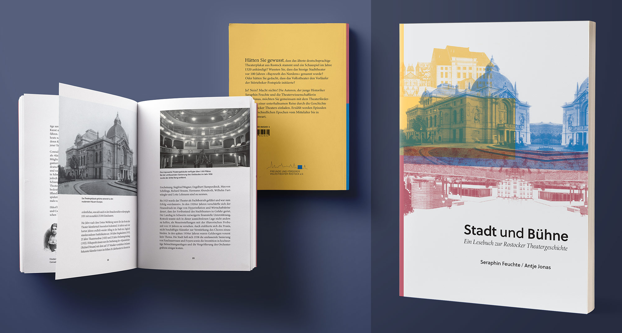 Book cover and one spread