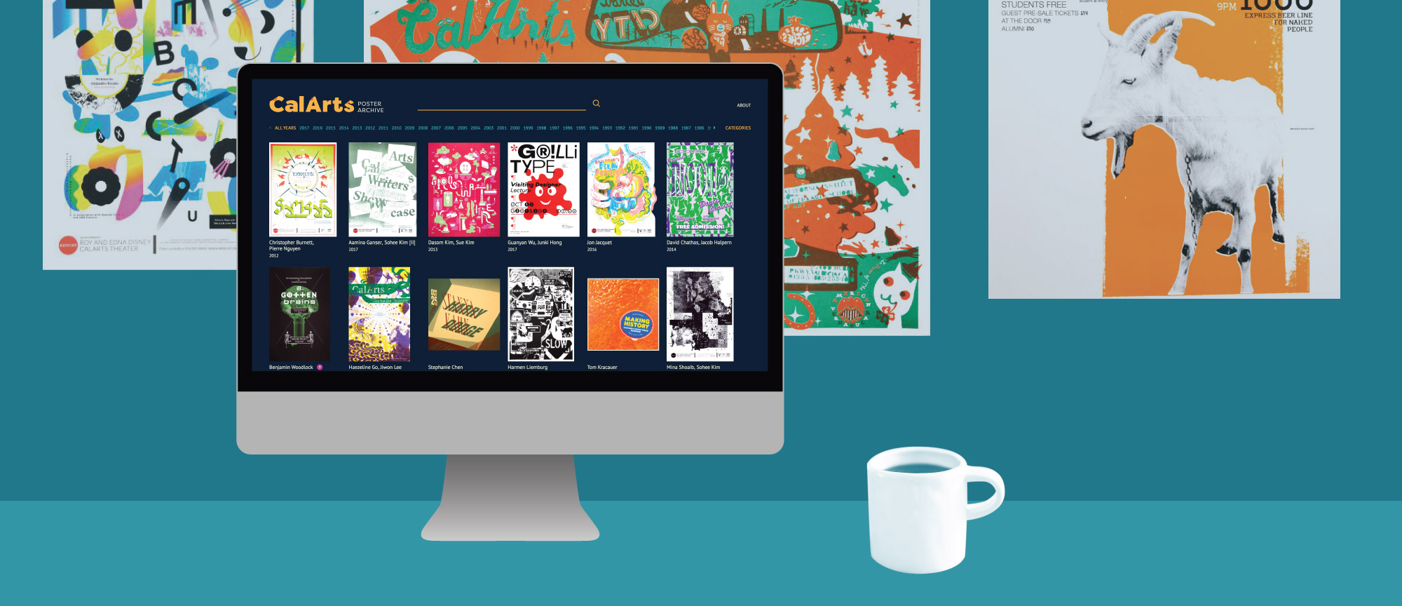 CalArts Poster Archive Website