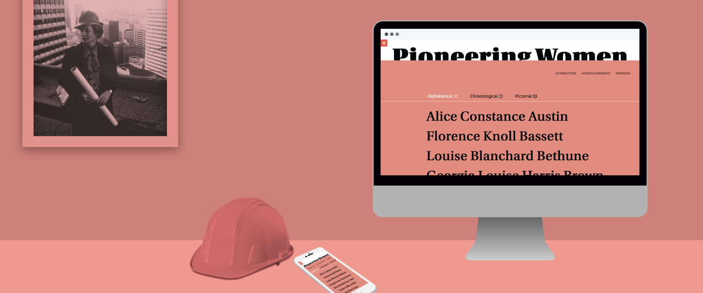 Pioneering Women of American Architecture Website