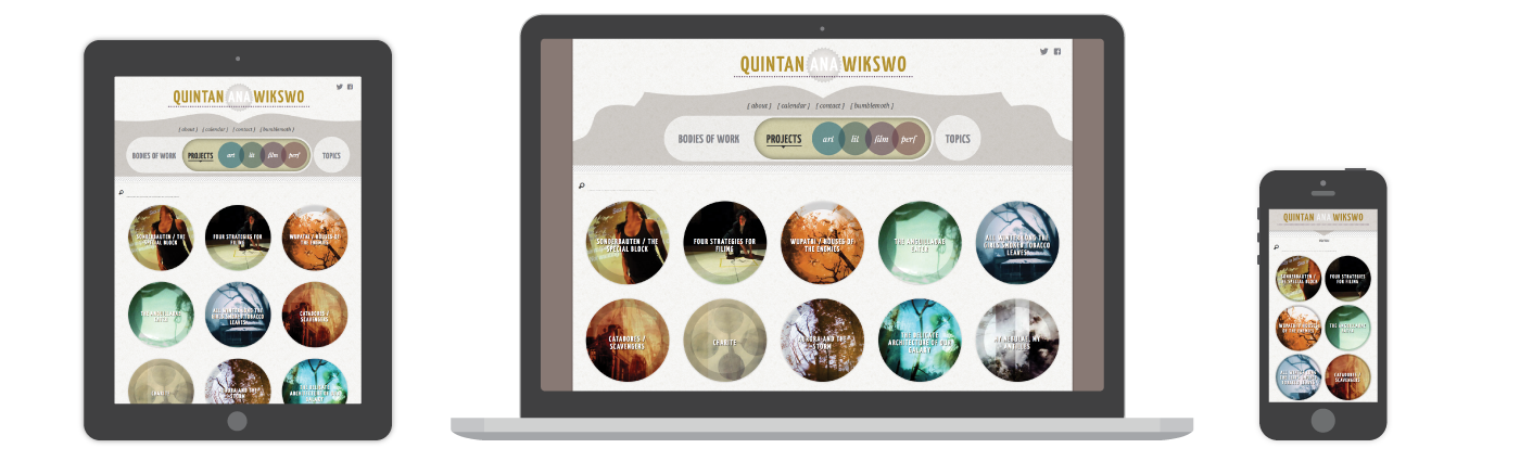 Quintan Ana Wikswo Website